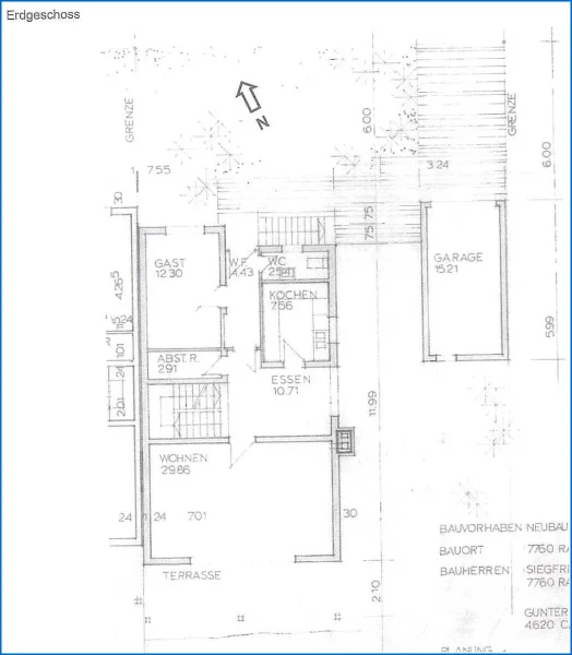 Grundriss EG