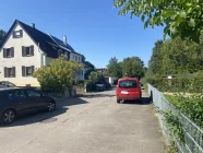 Blick in die Straße nach Norden