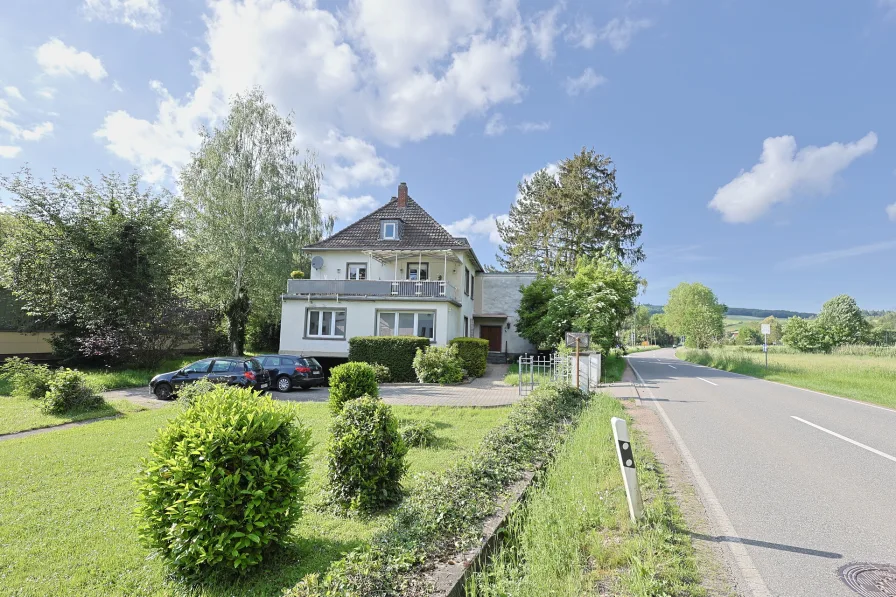 Außenansicht - Haus kaufen in Schweppenhausen - Große teilvermietete Unternehmervilla in der Nähe von Schweppenhausen