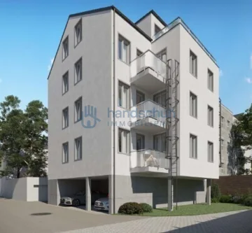 Braubach_Rückansicht - Wohnung kaufen in Braubach - Wohnung 4 - Neubau in Braubach