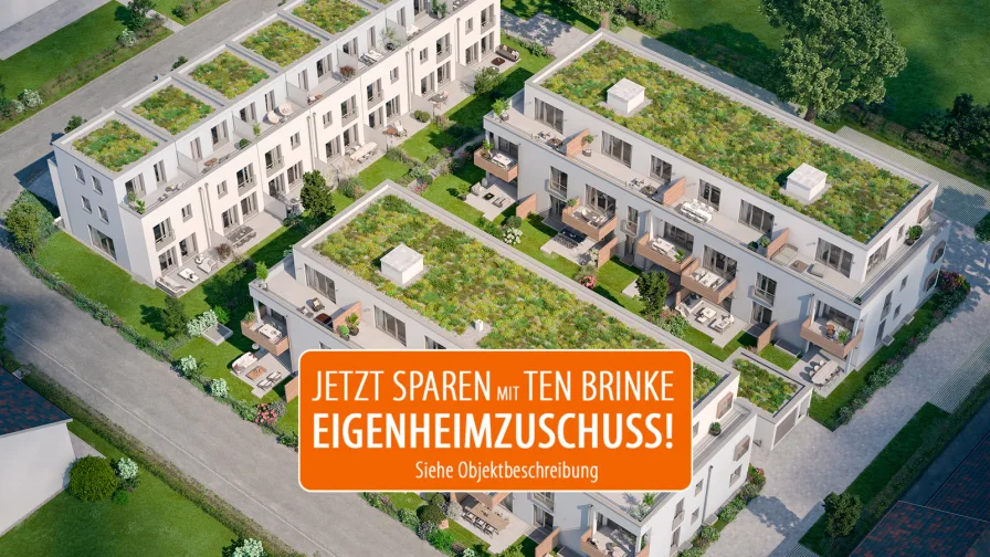 Unverbindliche Darstellungen aus Sicht des Illustrators - Wohnung kaufen in Stephanskirchen - 3-Zimmer-EG-Wohnung mit schönem Garten