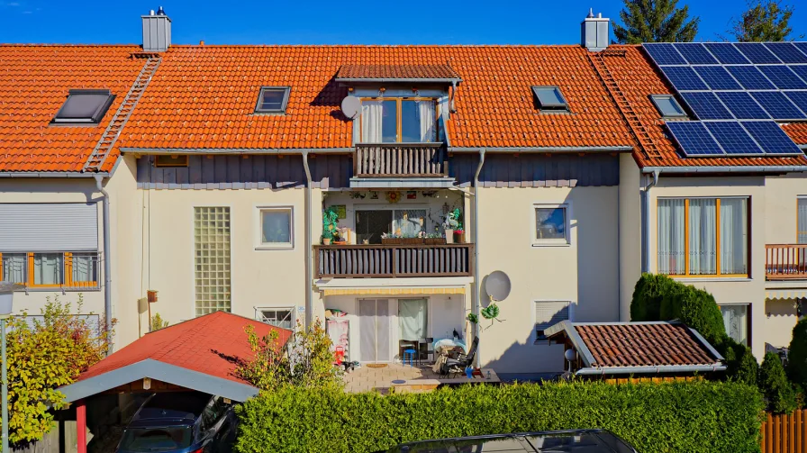 Außenansicht - Wohnung kaufen in Geretsried - Vermietete 3-Zimmer-Wohnung im 1.OG zur Kapitalanlage!