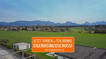  - Wohnung kaufen in Stephanskirchen - 3-Zimmer-Obergeschosswohnung mit Lift u. sonnigem Balkon