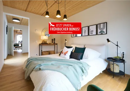  - Wohnung kaufen in Peißenberg - 3 Zimmer Wohnung mit Balkon