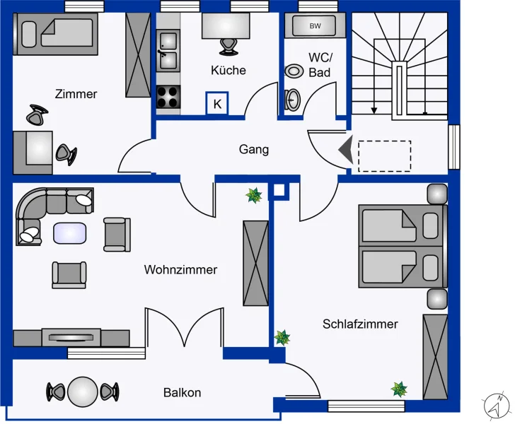 Obergeschosswohnung