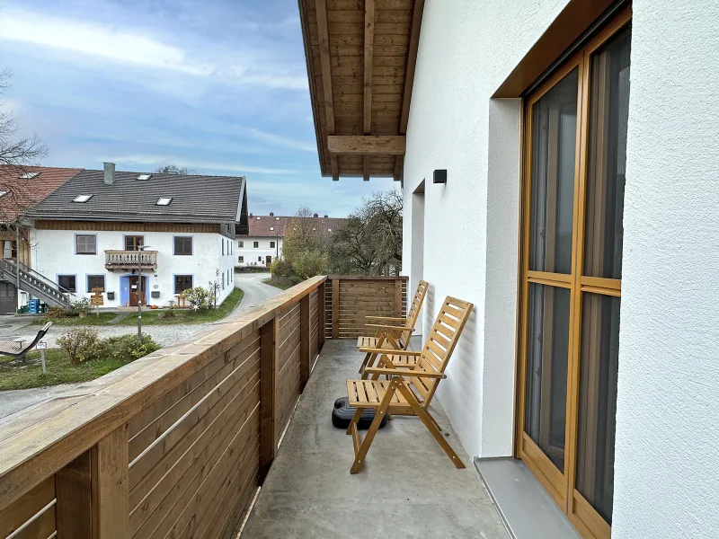 Großzügiger Balkon