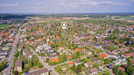  - Grundstück kaufen in Gilching - Herrliches Baugrundstück mit gepflegtem Bestandsgebäude