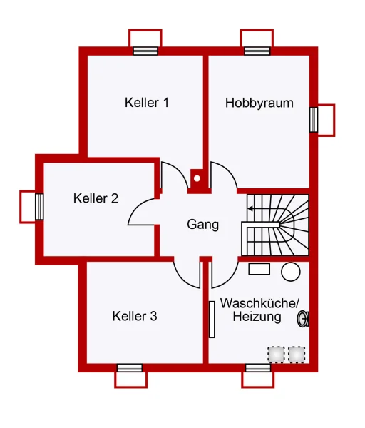 Kellergeschoss EFH