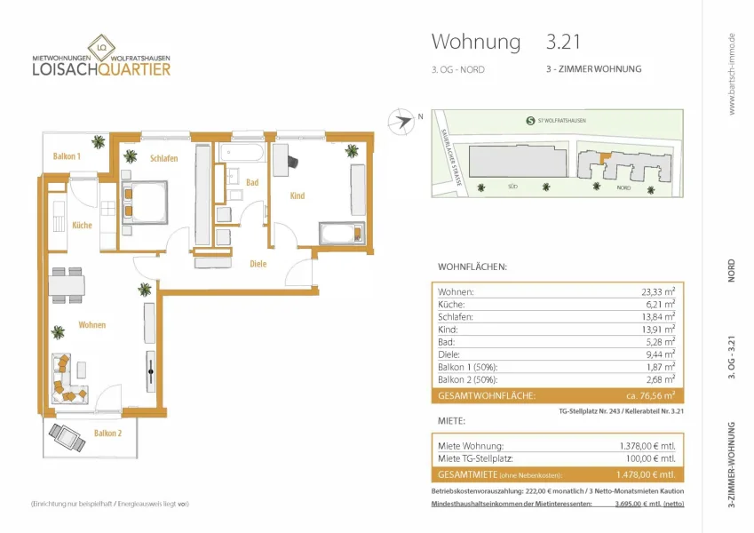 Wohnung Nr. 3.21