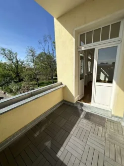 Sonnenbalkon - Wohnung mieten in Wurzen - Geräumige 2RWE mit Balkon und Blick auf den Park!