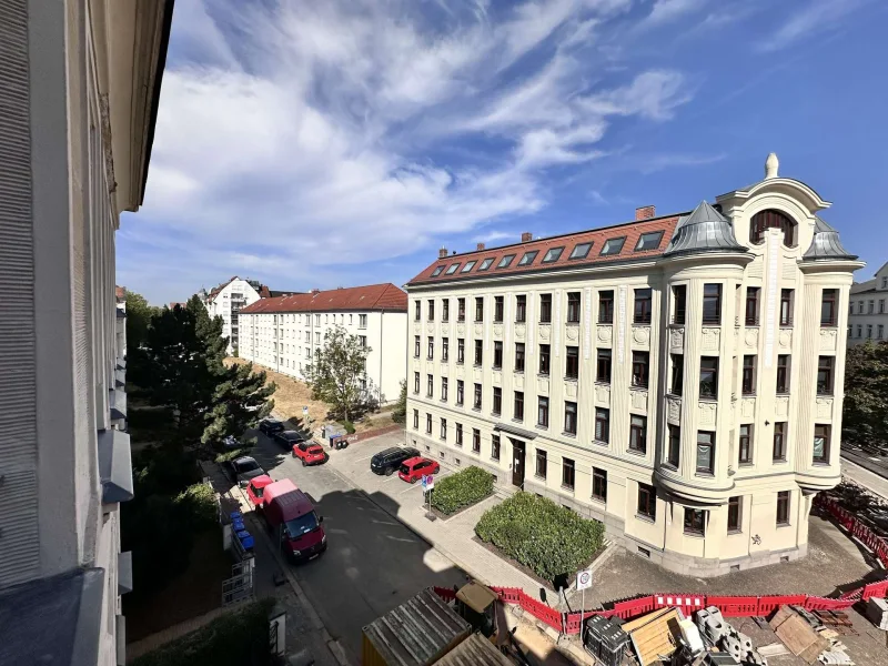 Ausblick Balkon