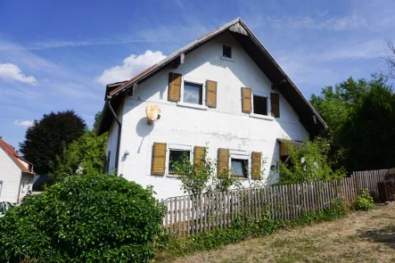 Ansicht - Haus kaufen in Mistelgau - Kleines Grundstück mit Aussicht auf mehr! - Baufälliges Haus mit optional mehr Grund in Mistelgau/OT