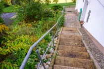 Treppe zum Erdgeschoss