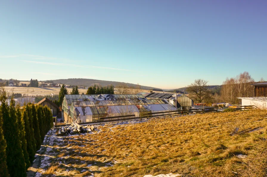 Ansicht - Grundstück kaufen in Bischofsgrün - Super Ausblick - Baugrundstück in Bischofsgrün OT Hedlerreuth