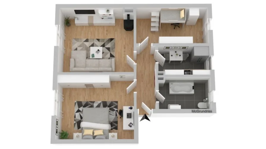 M353 - Grundriss 1. OG rechts