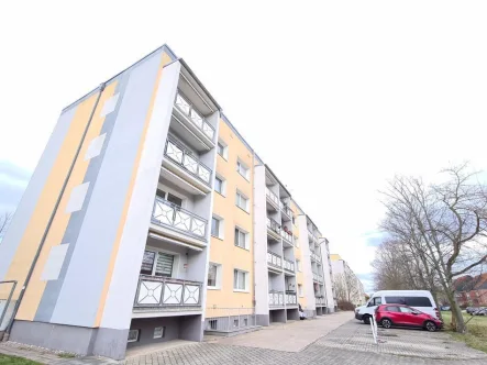 Ansicht - Wohnung mieten in Brehna - 3-Raumwohnung in Sandersdorf-Brehna