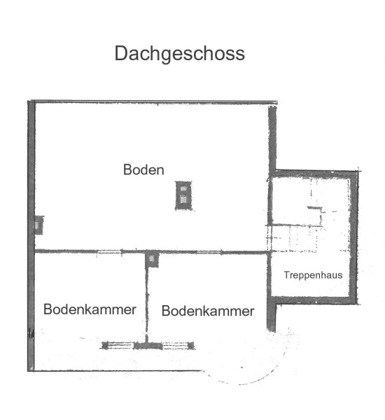 Grundriss Boden