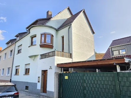 Ansicht - Haus kaufen in Merseburg - Einfamilienhaus in Merseburg