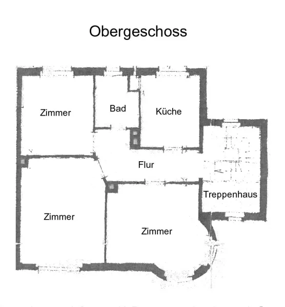 Grundriss Obergeschoss