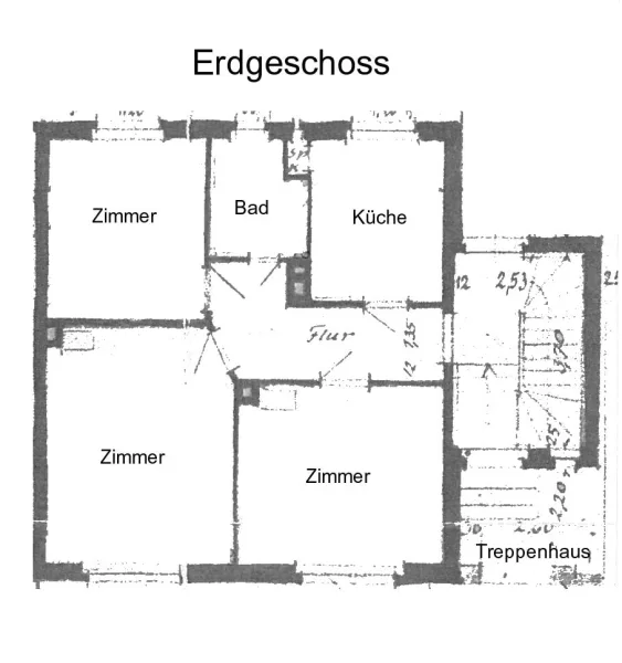 Grundriss Erdgeschoss