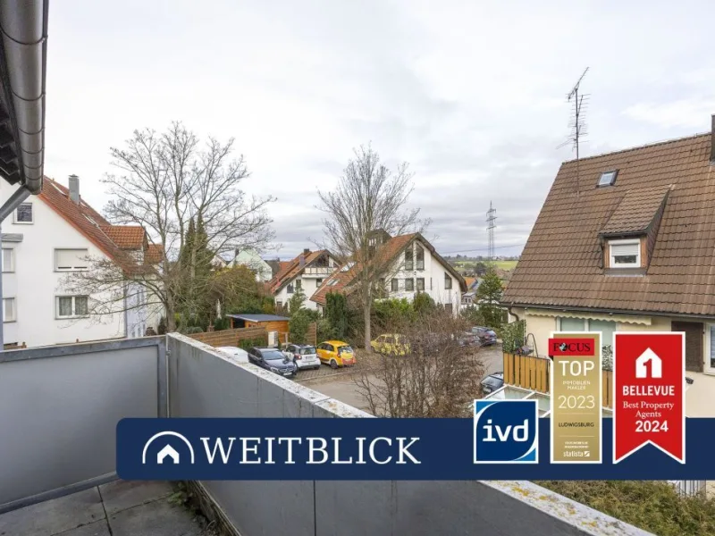 Titelbild - Wohnung kaufen in Stuttgart - WEITBLICK: Stadtrandklasse!