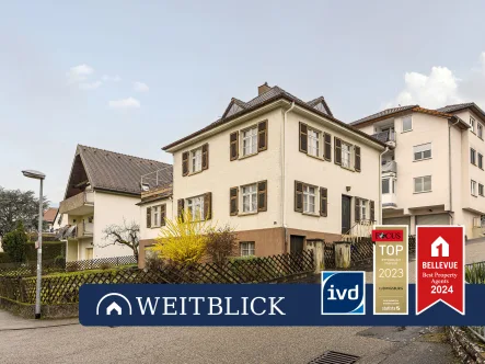 Titelbild - Haus kaufen in Marbach am Neckar - WEITBLICK: Historische Stadtvilla mit Potenzial!