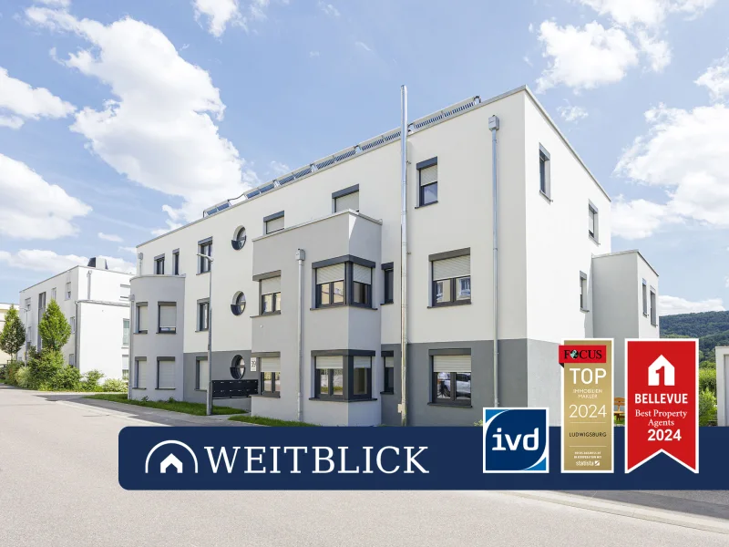 Titelbild - Wohnung kaufen in Leonberg - WEITBLICK: Go Green!