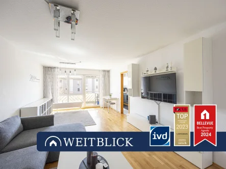 Titelbild - Wohnung kaufen in Ludwigsburg - WEITBLICK: Willkommen daheim!