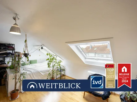 Titelbild - Wohnung kaufen in Ludwigsburg - WEITBLICK: Wohlfühlnest!