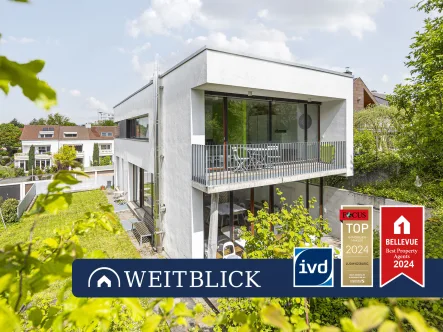 Titelbild - Haus kaufen in Stuttgart - WEITBLICK: Architektentraum im Herzen Stuttgarts!