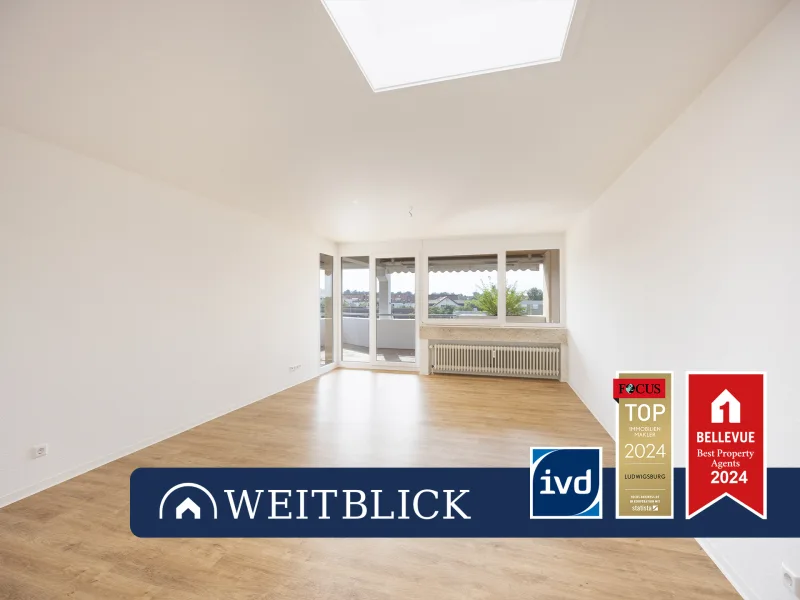 Titelbild - Wohnung mieten in Fellbach - WEITBLICK: Wohnen mit Weitblick!