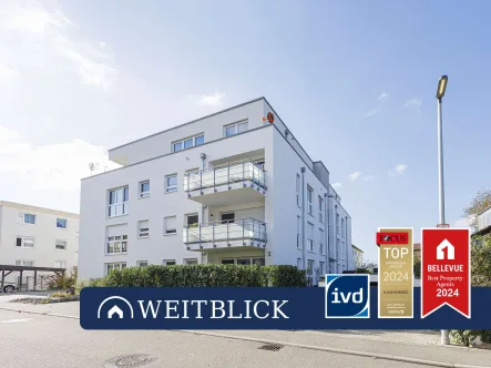 Titelbild - Wohnung kaufen in Sachsenheim - WEITBLICK: Neubau zum Verlieben!