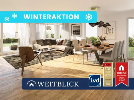 Winteraktion - Haus kaufen in Freiberg am Neckar - WEITBLICK: Jetzt vom Wintersparpreis profitieren - Heimwerkeraktion bis 28.02.25!