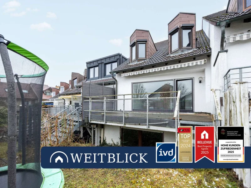 Titelbild - Haus kaufen in Bietigheim-Bissingen - WEITBLICK: Wohlfühlen leicht gemacht!