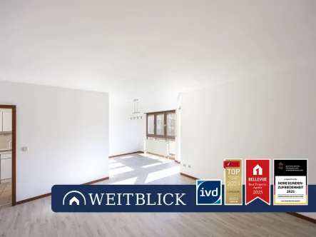 Titelbild - Wohnung kaufen in Tamm - WEITBLICK: Top-Investment!