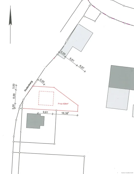 Lageplan Grundstück 860