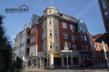  - Wohnung mieten in Elmshorn - Elmshorn!  2-Zimmer-Wohnung in direkter City-Lage mit großem Sonnenbalkon