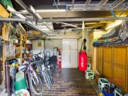 Blick in die Garage