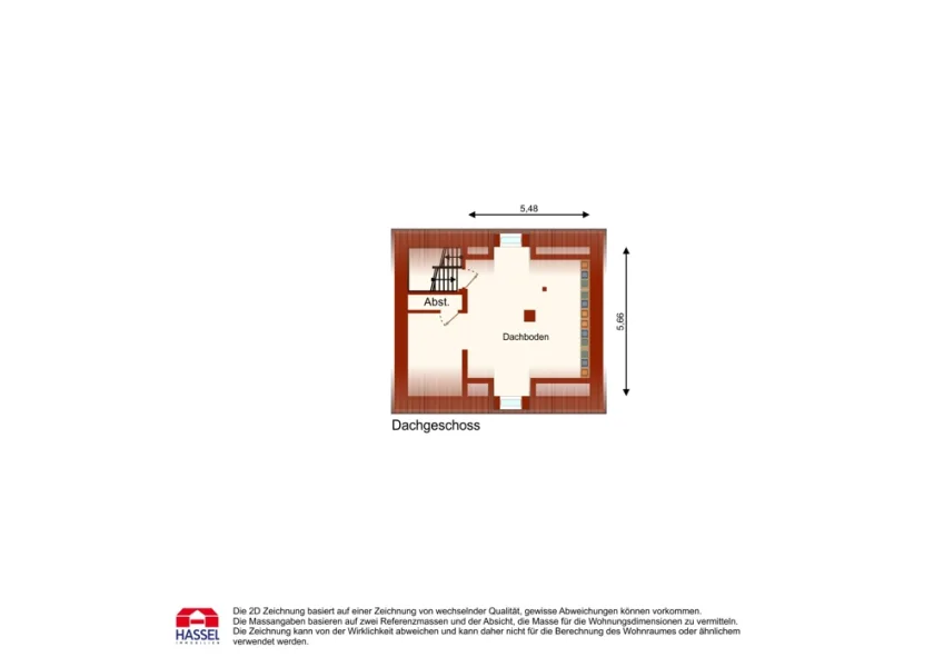 Grundriss Dachgeschoss