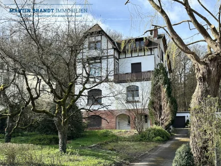 Hausansicht - Haus kaufen in Niedernhausen - ++ T O P L A G E ++ Traumhafte Altbau-Villa (3-4 WE) in der"Schönen Aussicht" von Niedernhausen