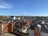 Ausblick vom Balkon