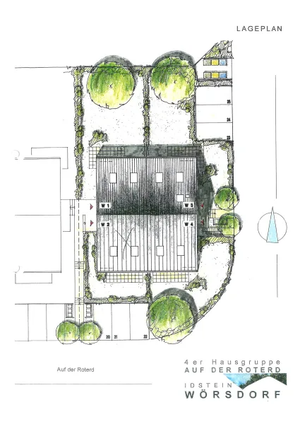 Lageplan des Hauses