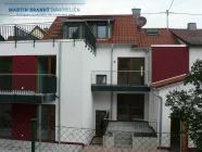 Rückseite des Hauses