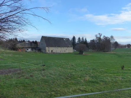 Hofansicht B.3 - Haus kaufen in Wermsdorf OT Wadewitz - Selbstversorgerhof mit großen Grundstück in der Gemeinde Wermsdorf zu verkaufen