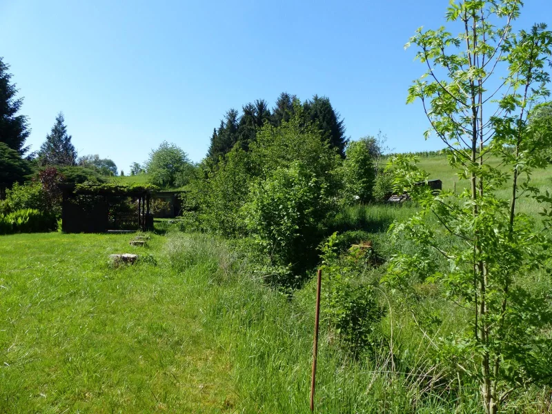 Garten + Überdachte Sitzecke