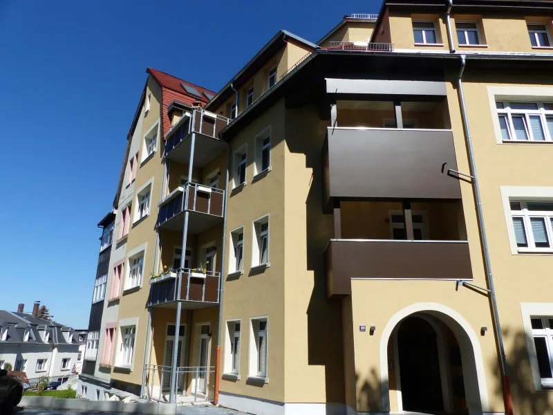 Eingangsbereich - Wohnung mieten in Oschatz - Souterrainwohnung mit Terrasse