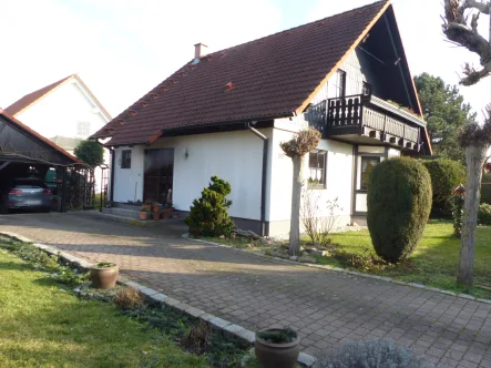 Hausansicht B.3 - Haus kaufen in Schweta - Top gepflegtes Einfamilienhaus mit Garten im Mügelner OT Schweta zu verkaufen