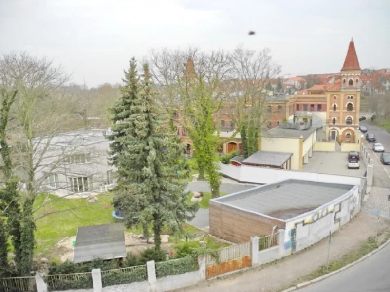 Ausblick - Wohnung mieten in Leipzig - Gemütliche 2-Raum Wohnung im DachgeschossGÜNSTIG - Wohnen mit Aussicht! -zum Auensee-