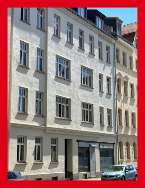 Ansicht 1 MFH - Haus kaufen in Leipzig / Schönefeld-Abtnaundorf - Denkmalgeschütztes Mehrfamilienhaus mit 8 Wohnungen + Gewerbeeinheit in gesuchter Lage zu verkaufen