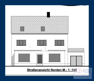 Vorderansich - Haus kaufen in Neukieritzsch - Modernes 3-Familienhaus mit flexibler Nutzung – komplett renoviert, top Lage und vielseitig nutzbar.